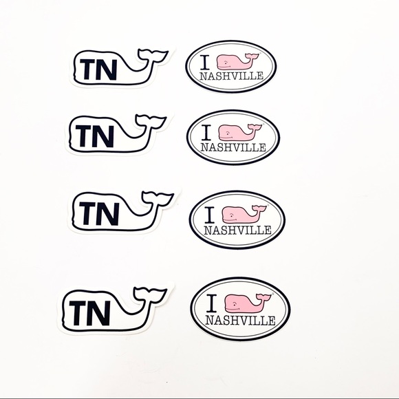 Vineyard Vines Other - Vineyard Vines Whale TN and Nashville Stickers NEW